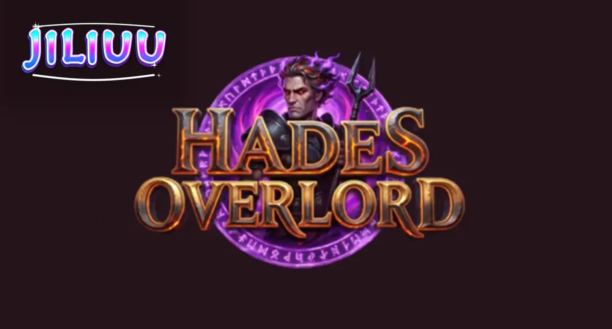 Hades Overlord slot game interface na may madilim na tema ng Greek underworld.